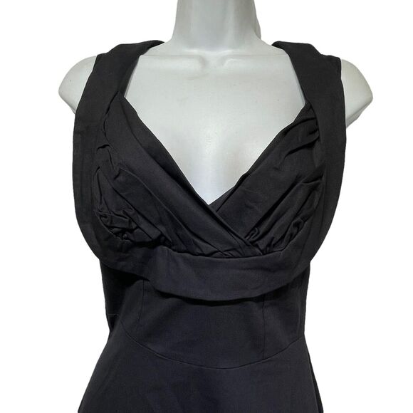 killreal black rockabilly swing dress Size S - Picture 3 of 4